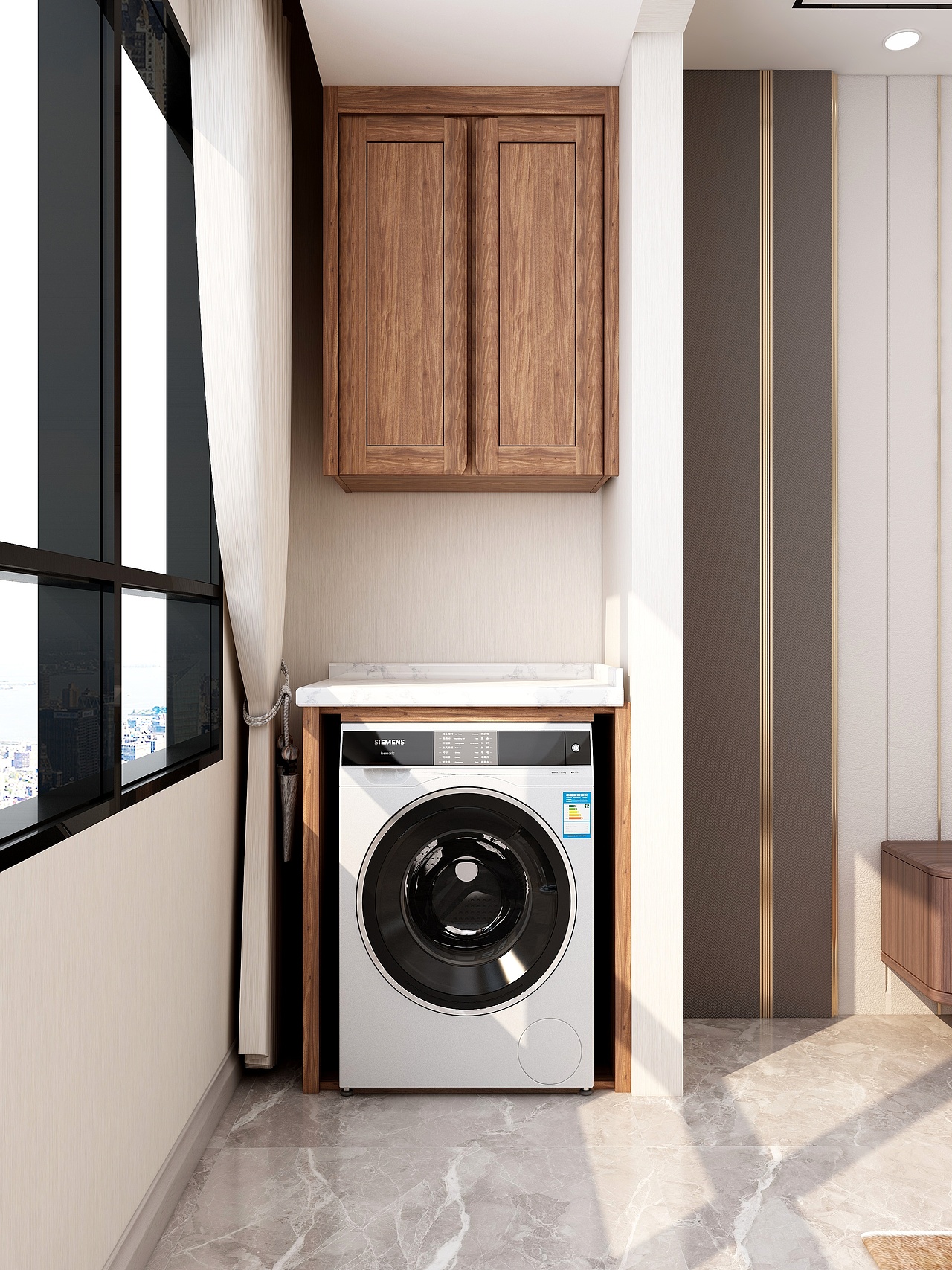 现代简约I客厅主卧