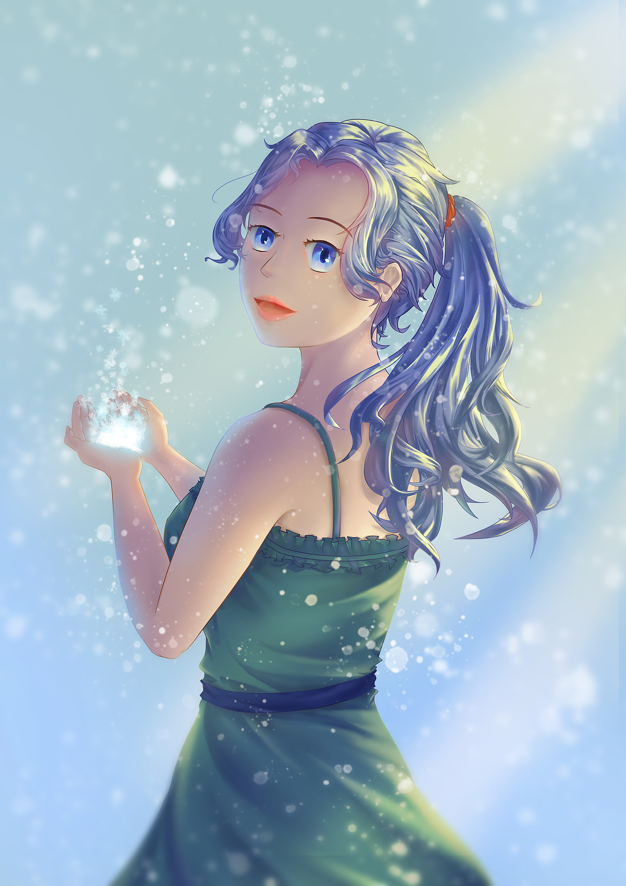 雪花（图ZMjA5ODE2NzQ4） - 绘本 - 站酷设计师燃关GZW原创素材 - 站酷ZCOOL