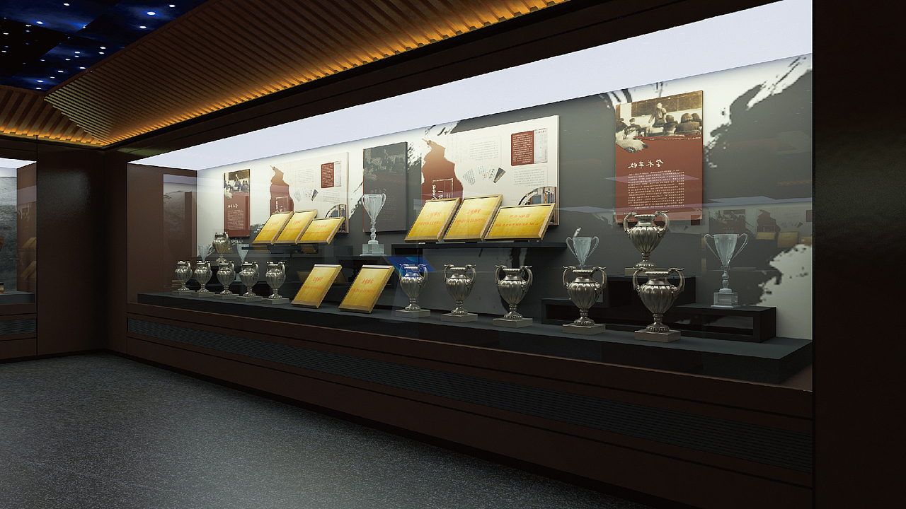 图书馆展厅设计初案（图ZMTg2NTk2OTA4） - 展陈设计 - 站酷设计师上海洛晨文化原创素材 - 站酷ZCOOL