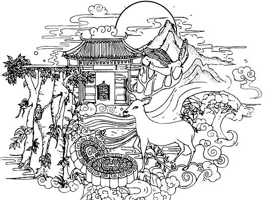 包装插画