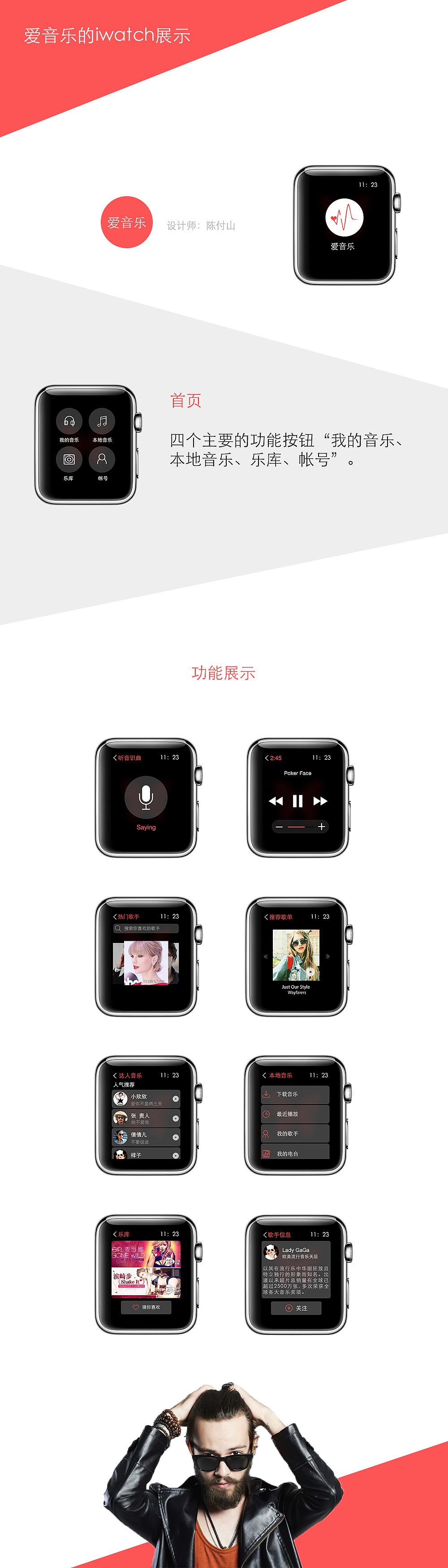 iwatch（图ZNDM2NTg4MDQ=） - APP界面 - 站酷设计师暴走的鱼儿原创素材 - 站酷ZCOOL
