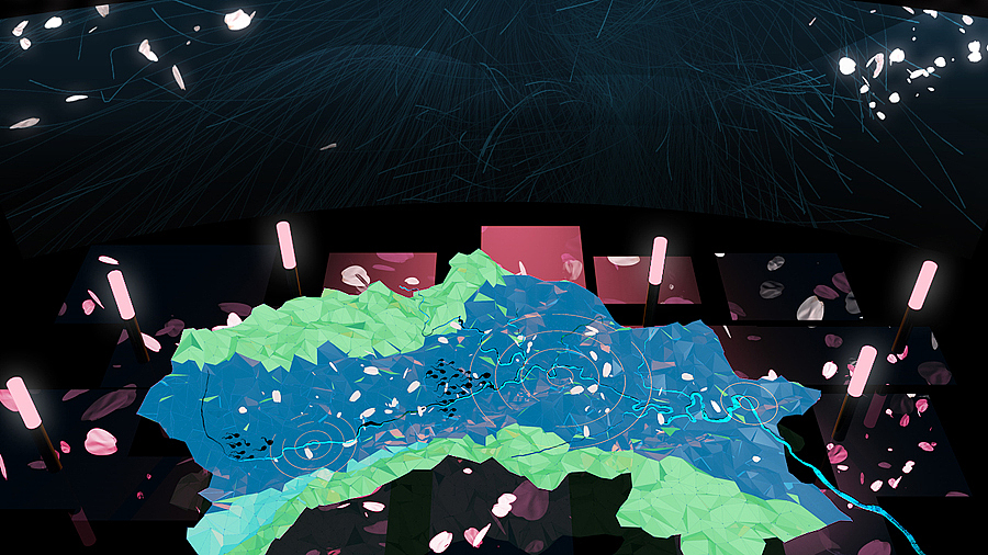 门头沟规划馆沙盘投影（图ZMjI1OTM0MzY=） - 动画/影视 - 站酷设计师单车逃原创素材 - 站酷ZCOOL