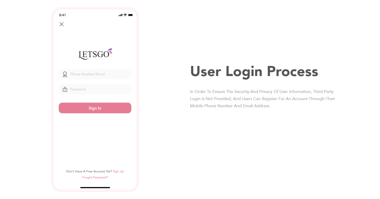 LETSGO-美容服务App多平台设计（图ZMjU4NzA1ODY4） - APP界面 - 站酷设计师付不浪原创素材 - 站酷ZCOOL