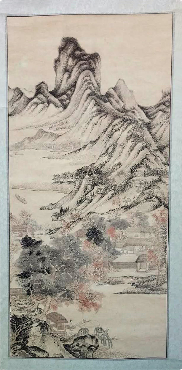 秋山草堂图（图ZNzUyMDcyODg=） - 绘画 - 站酷设计师勿青月原创素材 - 站酷ZCOOL