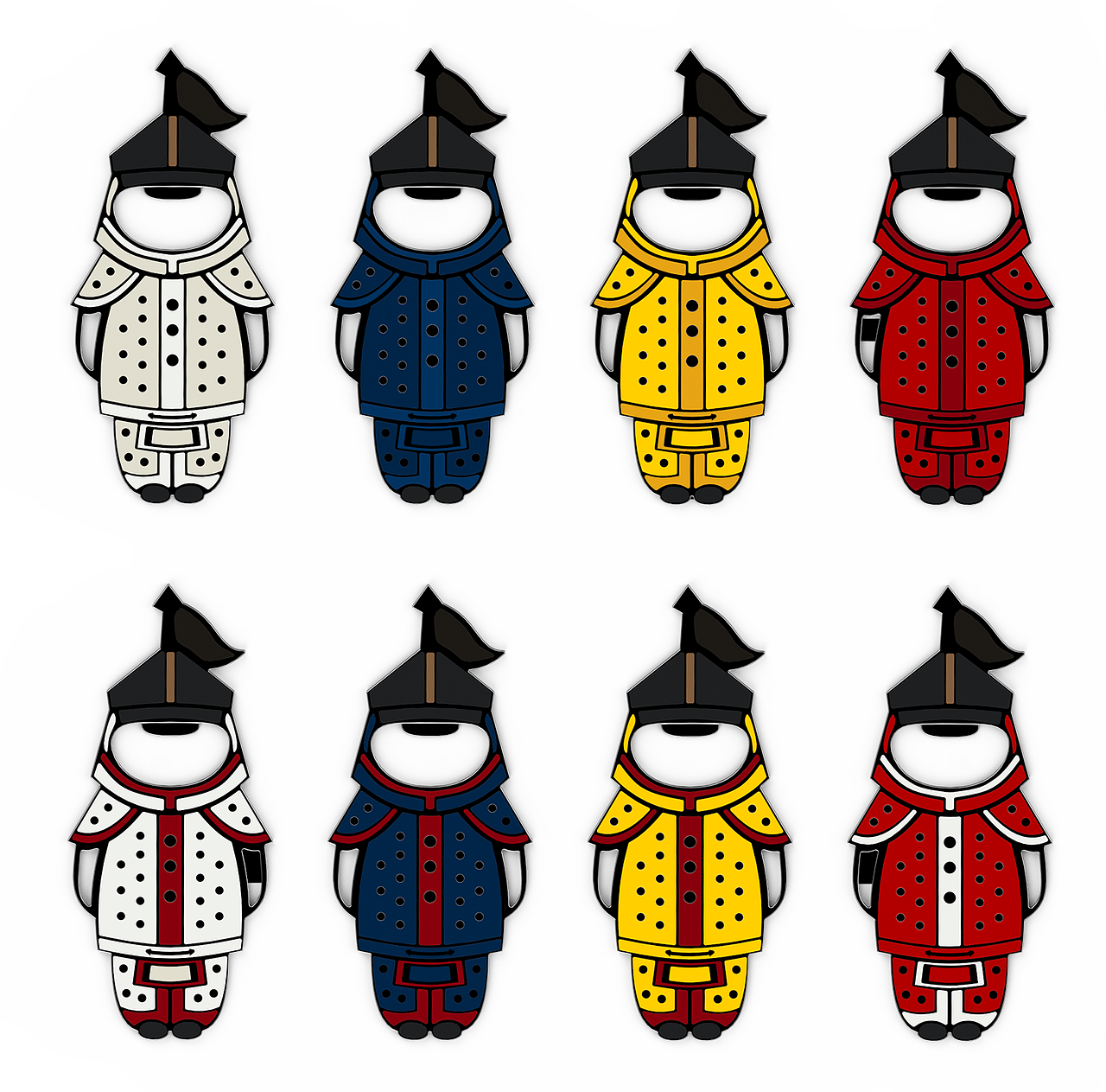 盛京八旗开瓶器设计（图ZMTMwNDExMTAw） - 生活用品 - 站酷设计师马兴芃Carl_M原创素材 - 站酷ZCOOL