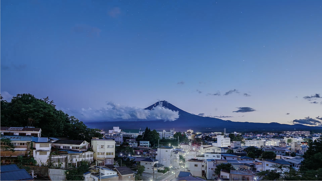 时光流逝的富士山（图ZNzA5ODI1MDQ=） - 短片 - 站酷设计师光控原创素材 - 站酷ZCOOL