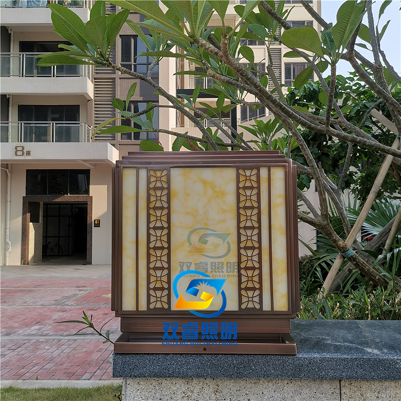 设计新款户外柱头灯 景观落地灯 售楼部墙头灯
