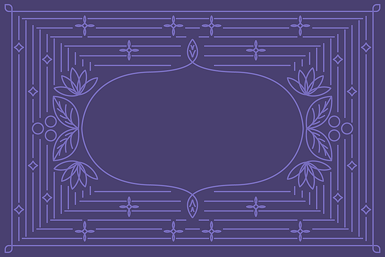 线条高档雕刻纹理欧式花纹会员VIP婚礼酒店卡片设计
