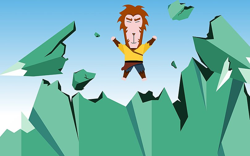 二维动画创意广告 — 野性饮料