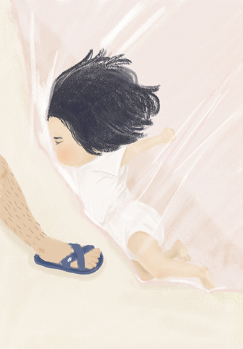 2015年12月宝宝的睡姿插图（图ZODYzMzQyMjA=） - 儿童插画 - 站酷设计师叫圈圈也叫夯卷原创素材 - 站酷ZCOOL