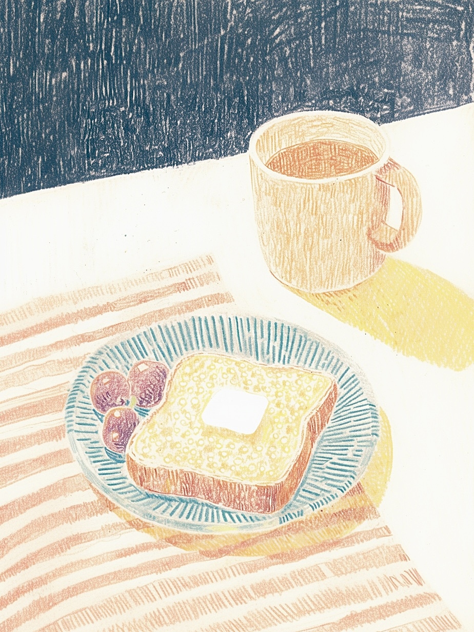 插画|早餐吃什么