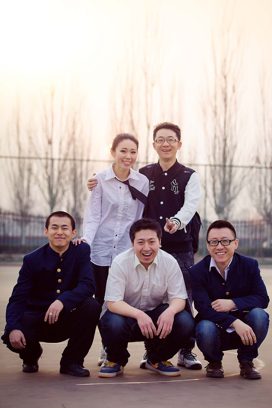 同桌的你婚纱照 其实没穿婚纱