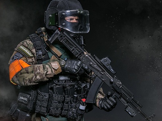 俄罗斯联邦内务部mvd sobr- "利剑"特种部队 莫斯科