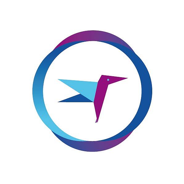 练习-千纸鹤logo设计