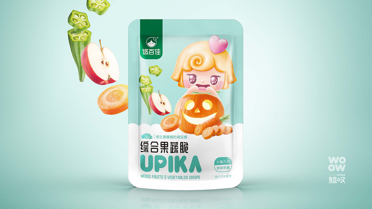 悠百佳UPIKA全“心”系列包装打造