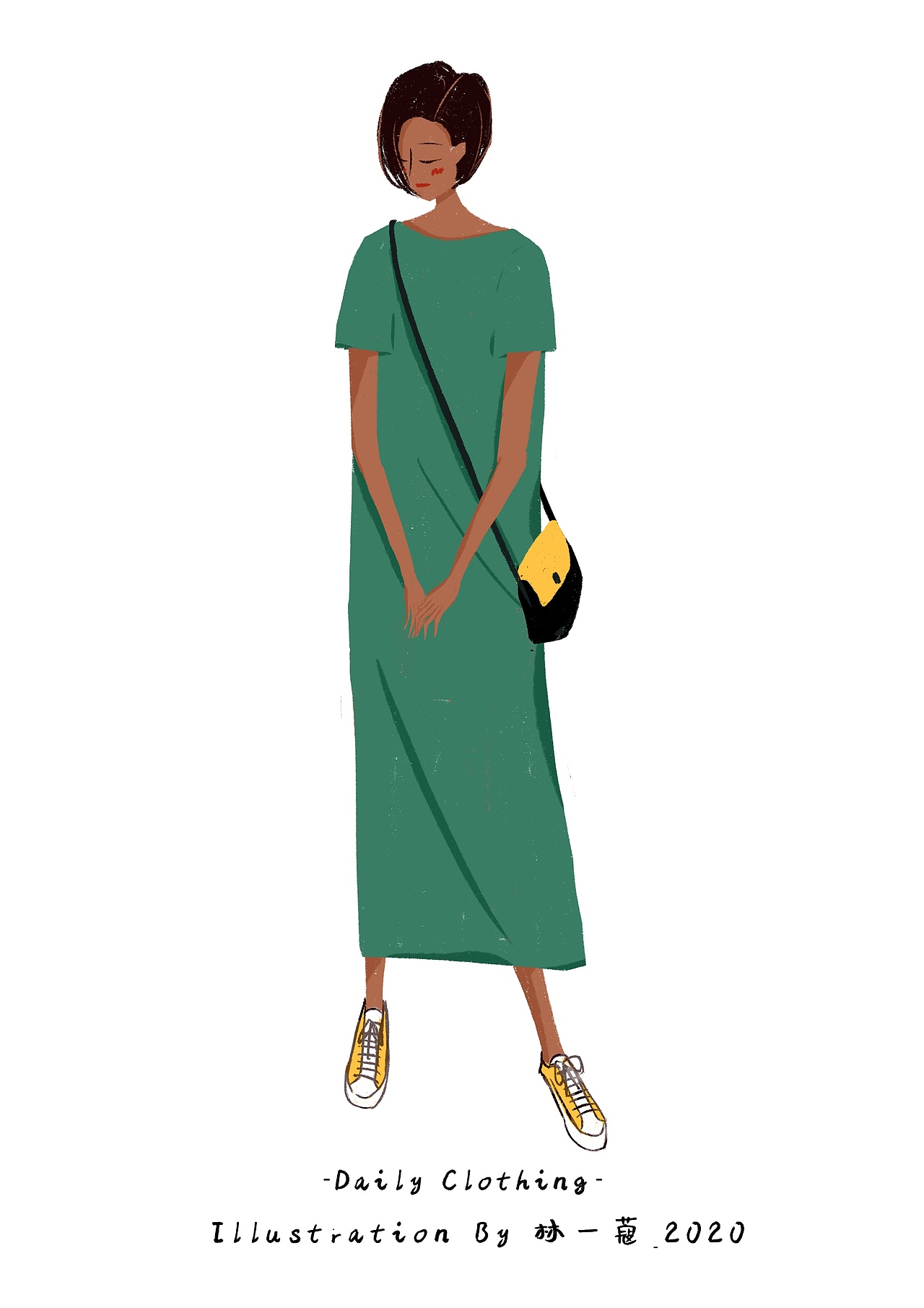 日搭girl（图ZMjczNjg4NzY0） - 创作习作 - 站酷设计师林一蔻原创素材 - 站酷ZCOOL