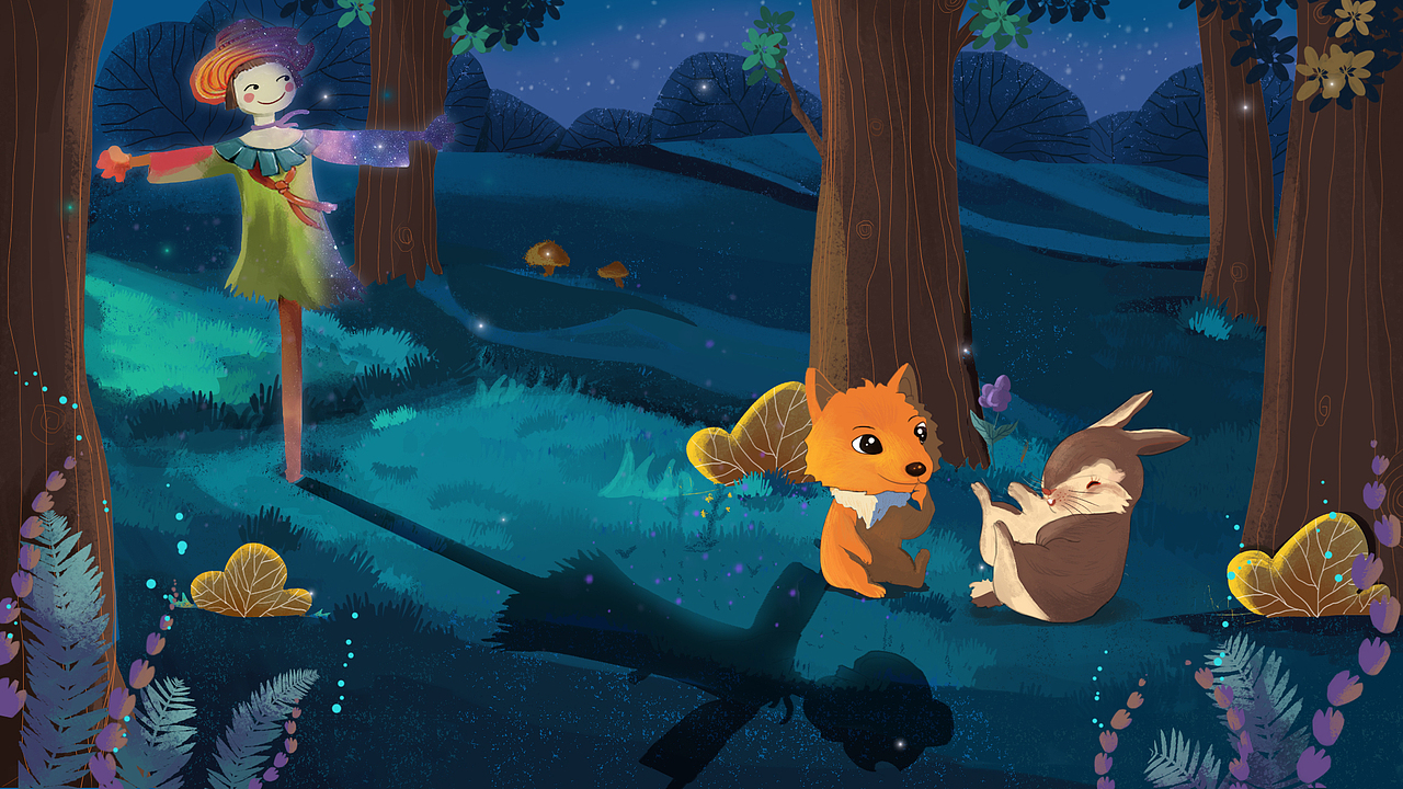 儿童插画（图ZMTM5OTM3ODky） - 儿童插画 - 站酷设计师梳子sx原创素材 - 站酷ZCOOL