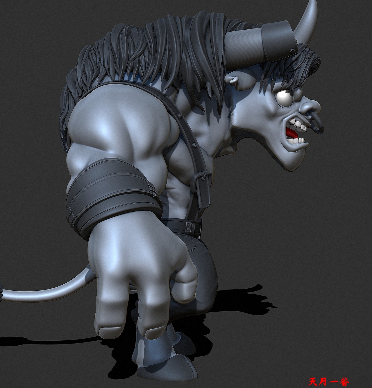 三维动画角色撼地神牛