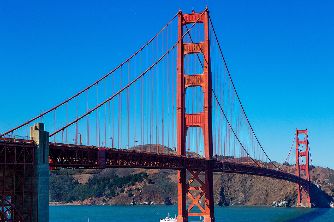 美国旧金山金门大桥（图ZMzAxMzY4NDgw） - 环境/建筑摄影 - 站酷设计师MantaWang原创素材 - 站酷ZCOOL