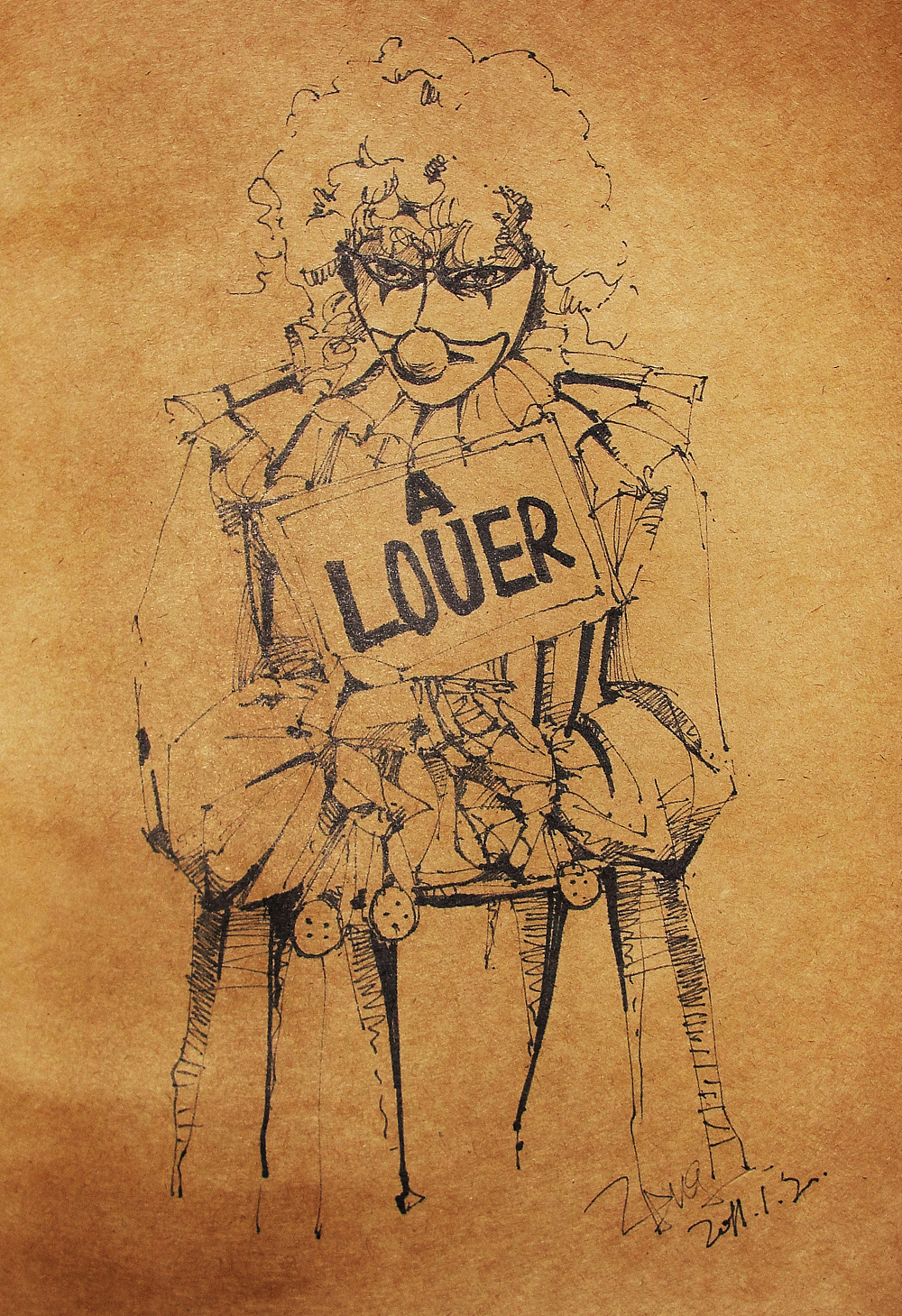 小丑（圖ZMjI3MTgyNA==） - 創(chuàng)作習作 - 站酷設計師一居久永留一原創(chuàng)素材 - 站酷ZCOOL