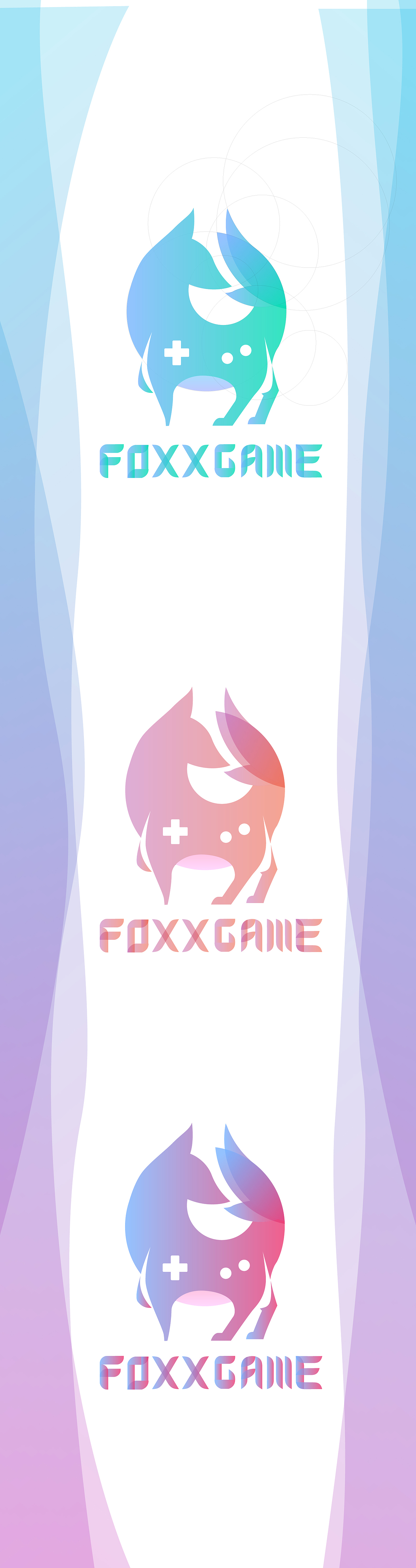 火杏FOXXGAME游戏公司logo设计第一版（图ZMzAzOTQ3NzY=） - Logo - 站酷设计师Season_H原创素材 - 站酷ZCOOL