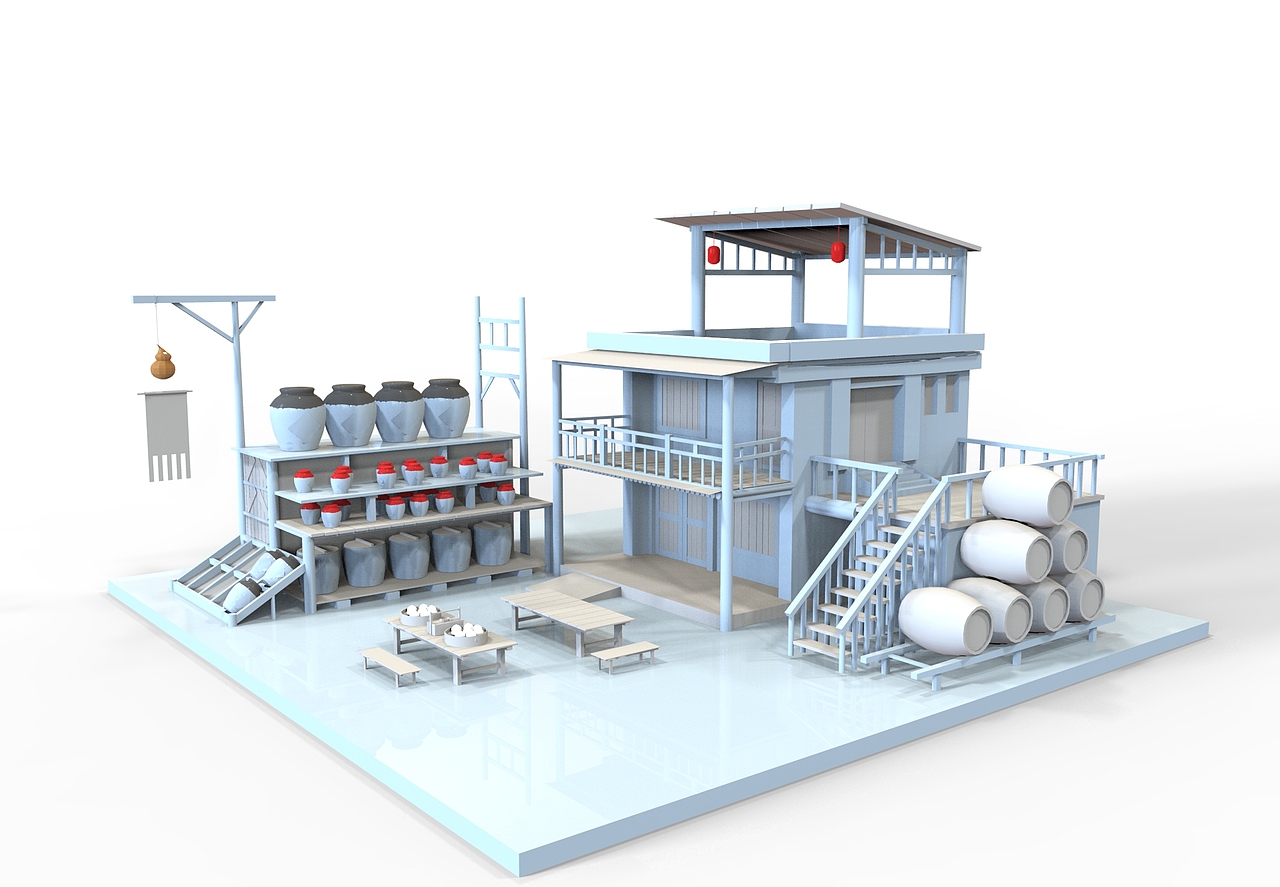 道具渲染练习分享