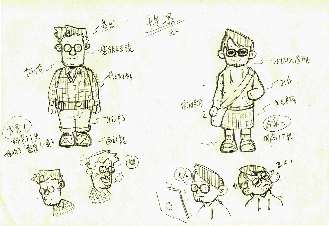 卡氏家族IP形象设计（图ZODQ1Njk1NDQ=） - IP形象 - 站酷设计师老C真的不会画画原创素材 - 站酷ZCOOL