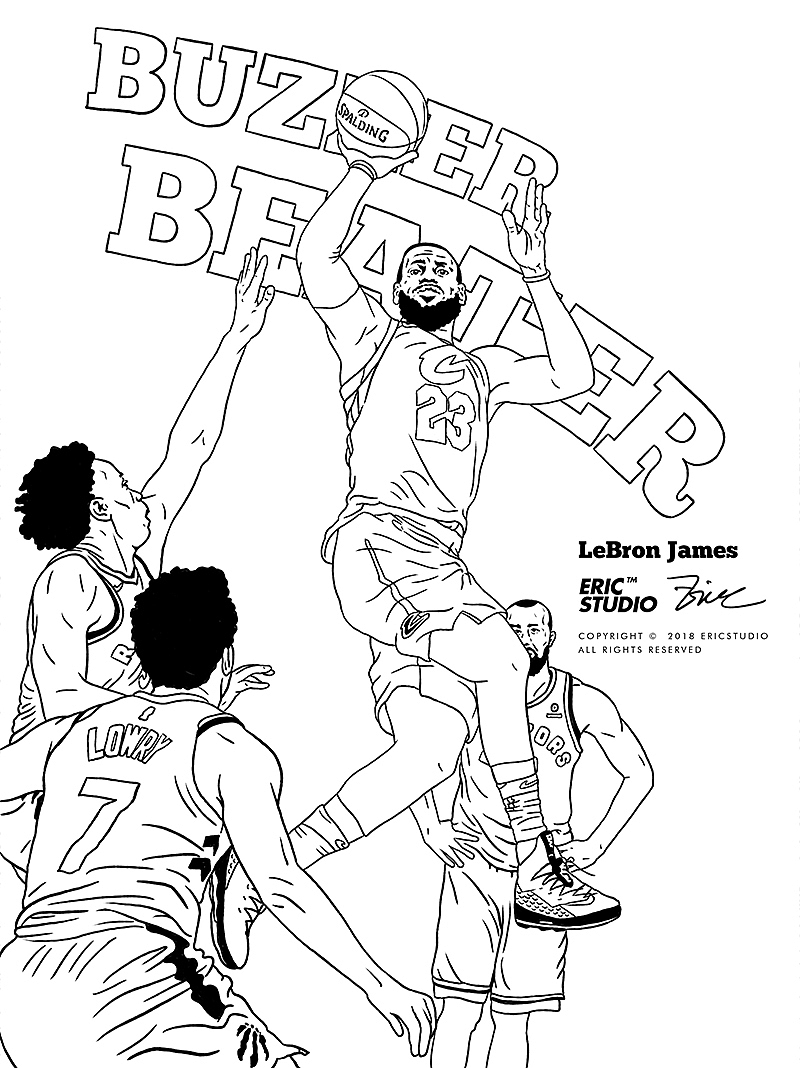 2018 NBA季后赛插画纪录（图ZMTE2NDM4NjU2） - 概念设定 - 站酷设计师陈晓恒EricStudio原创素材 - 站酷ZCOOL