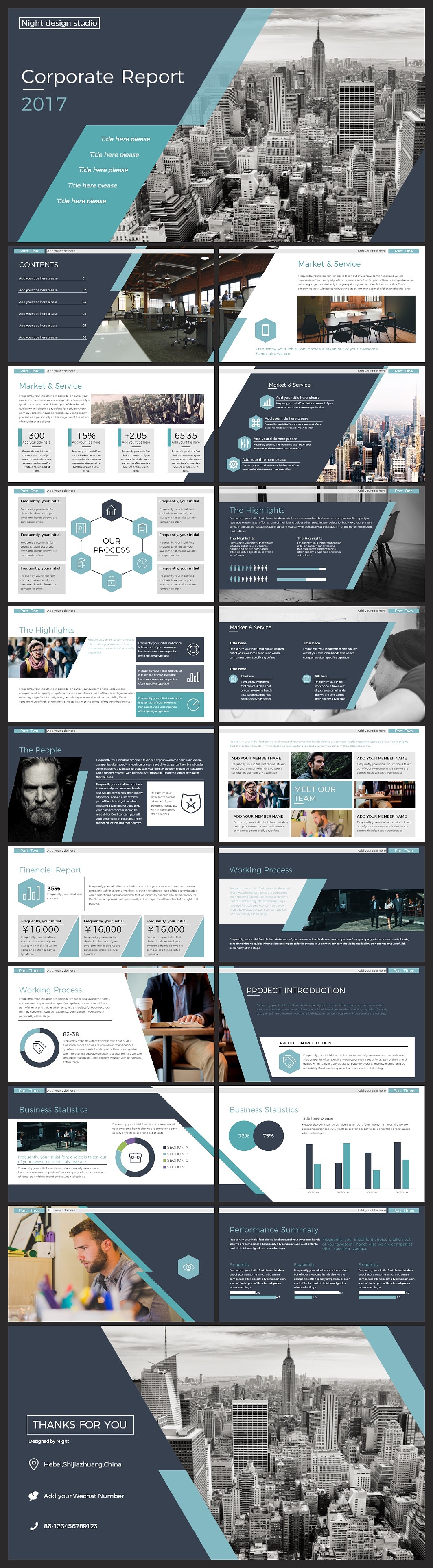 创意商务年终总结PPT模板（图ZNjYyNzYwNTI=） - PPT/Keynote - 站酷设计师蚂蚁黑黑原创素材 - 站酷ZCOOL