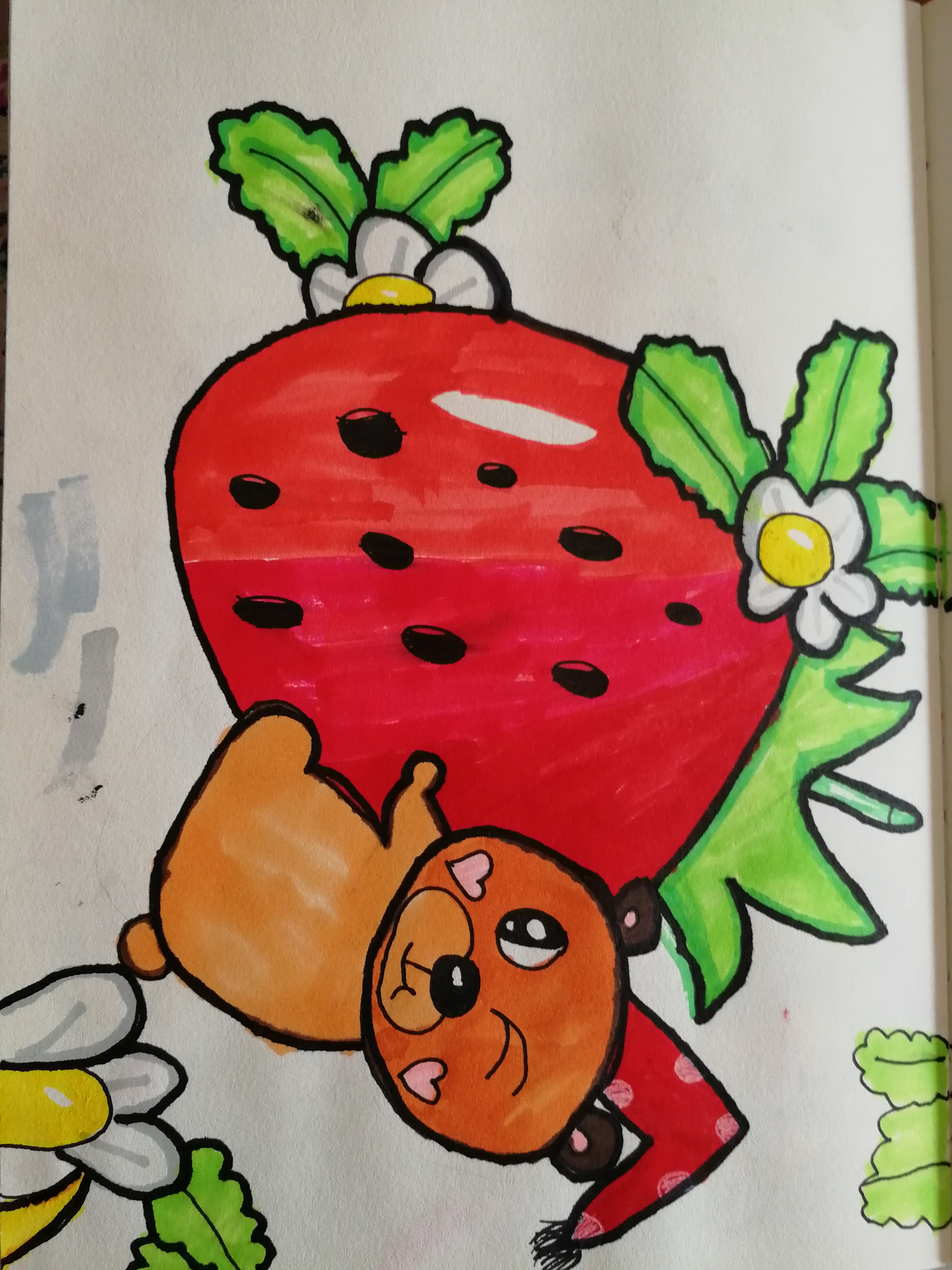 2019暑假绘画的乐趣-中秋节快乐!