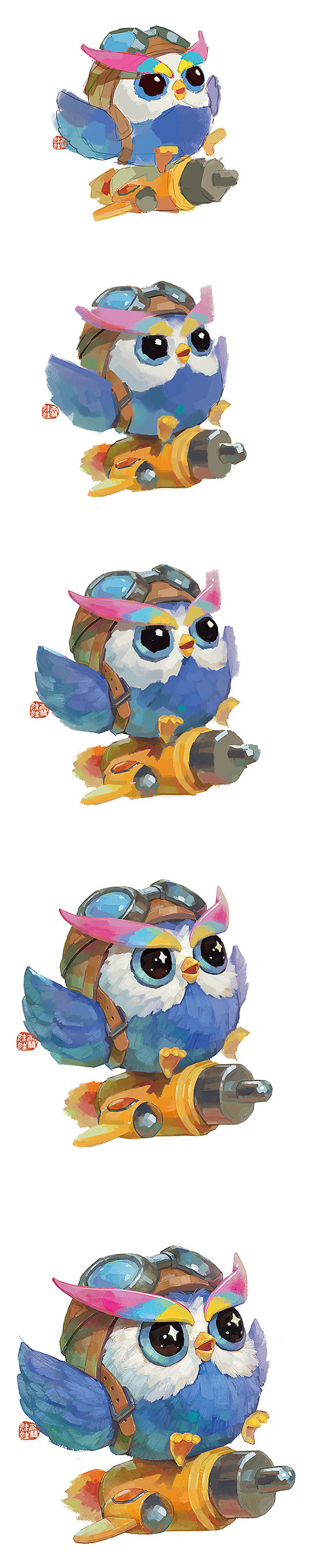 【一个商稿】猫头鹰小可爱（图ZMjM1MTE5MTIw） - 商业插画 - 站酷设计师雪娃娃童画原创素材 - 站酷ZCOOL