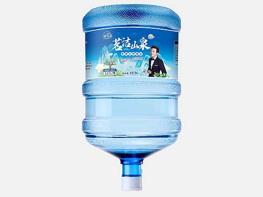 矿泉水大桶装水包装设计
