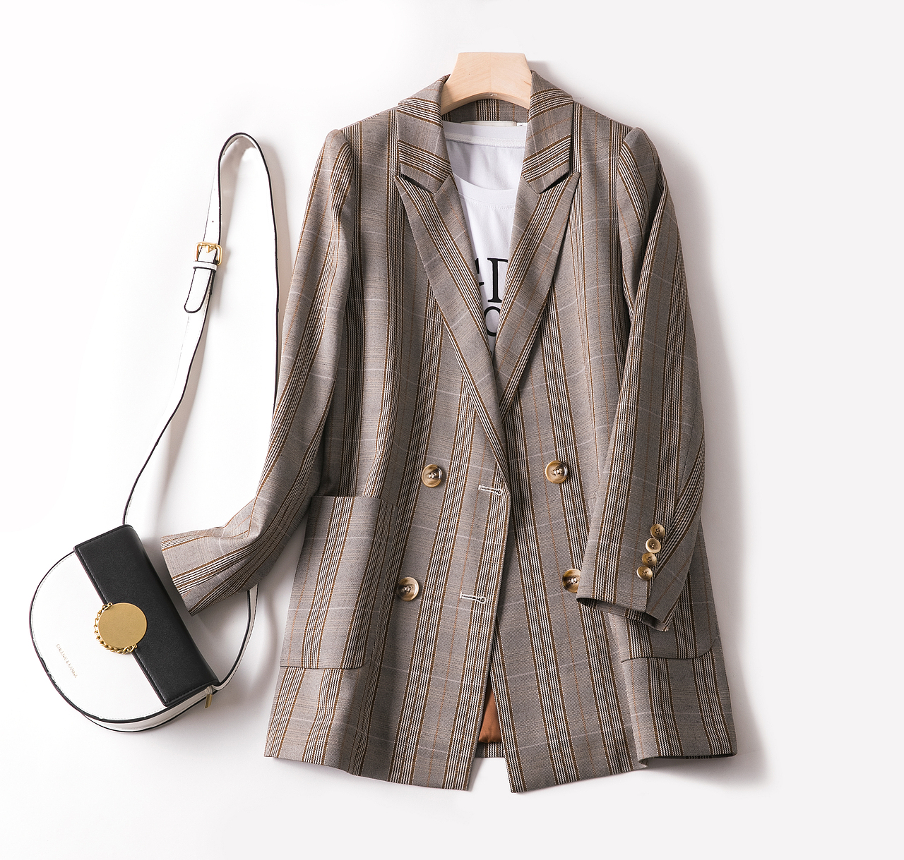 西装平铺 挂拍 静物摄影