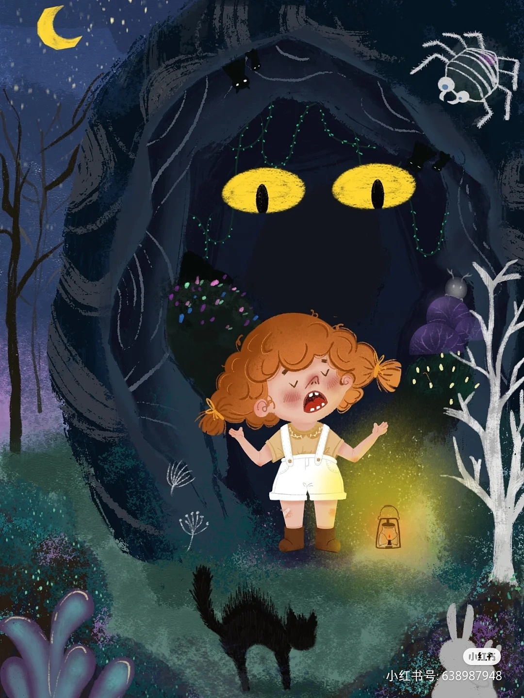 安娜的山洞探险（图ZMjk2MTQ1OTYw） - 绘本 - 站酷设计师Christy爱自由原创素材 - 站酷ZCOOL