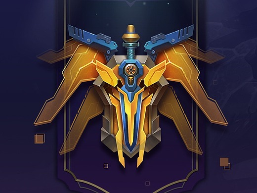 英雄联盟角色徽章-霸天剑魔