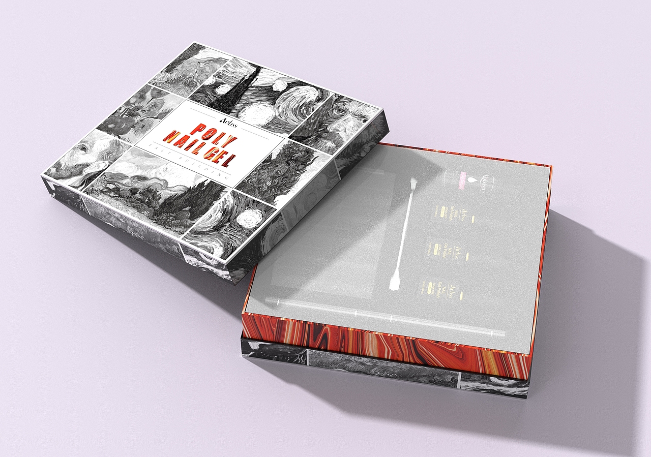 美甲类品牌包装