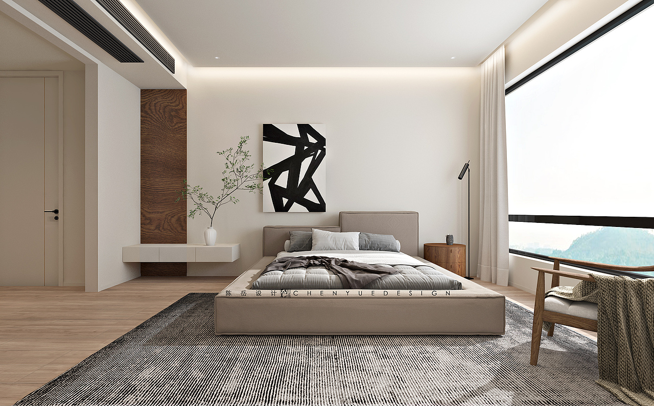 陈岳作品 | 龙湖樊城 自然简约（图ZMjkyMzUyODgw） - 家装设计 - 站酷设计师ATDESIGN陈岳原创素材 - 站酷ZCOOL