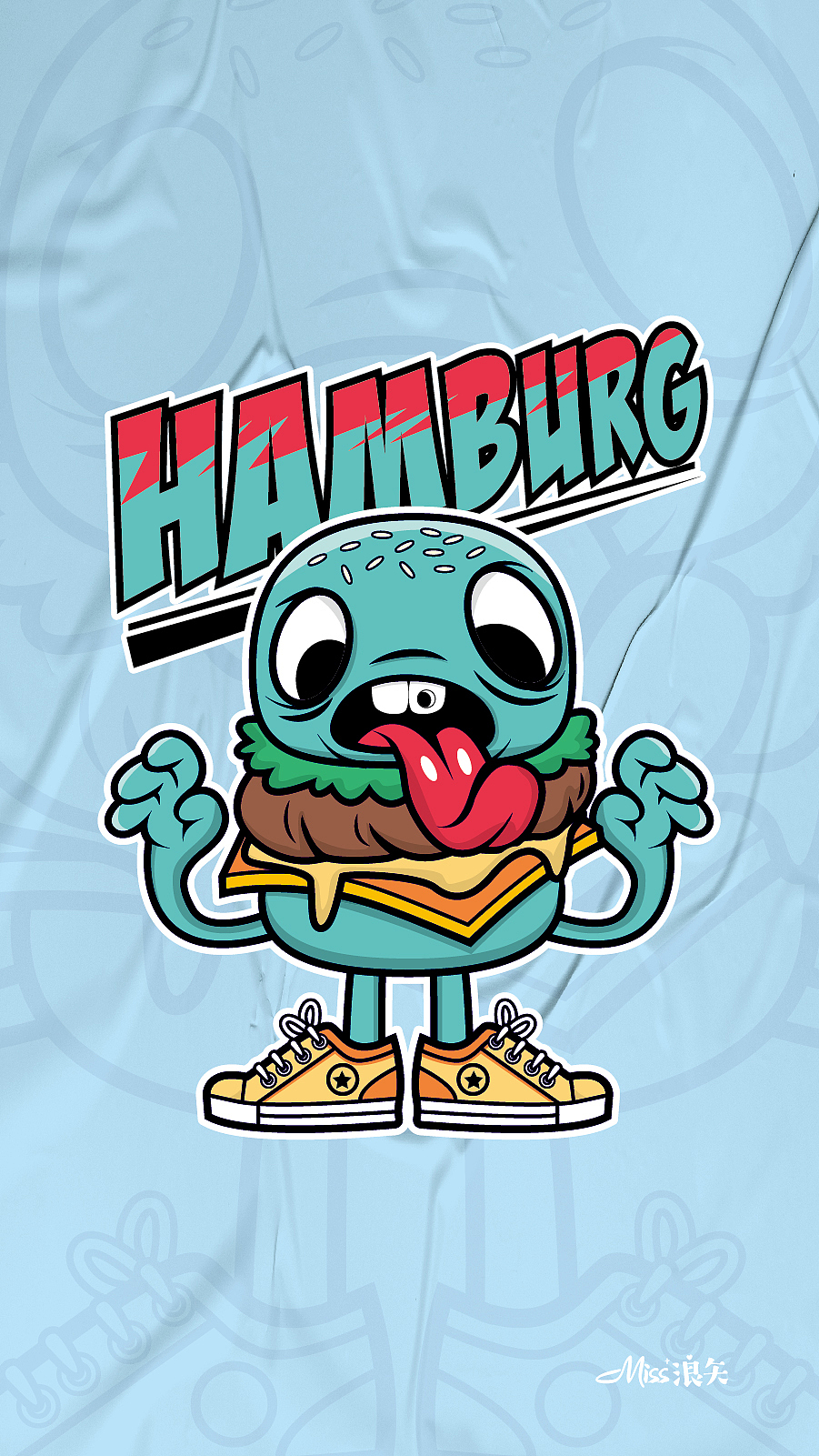 小怪兽系列插画（图ZMjM2NjIyMTY0） - 艺术插画 - 站酷设计师栀之木易原创素材 - 站酷ZCOOL