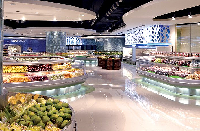 【里程碑超市】——成都便利店超市设计案例赏析（图ZOTkzNjQyNTY=） - 家装设计 - 站酷设计师成都_便利店设计原创素材 - 站酷ZCOOL