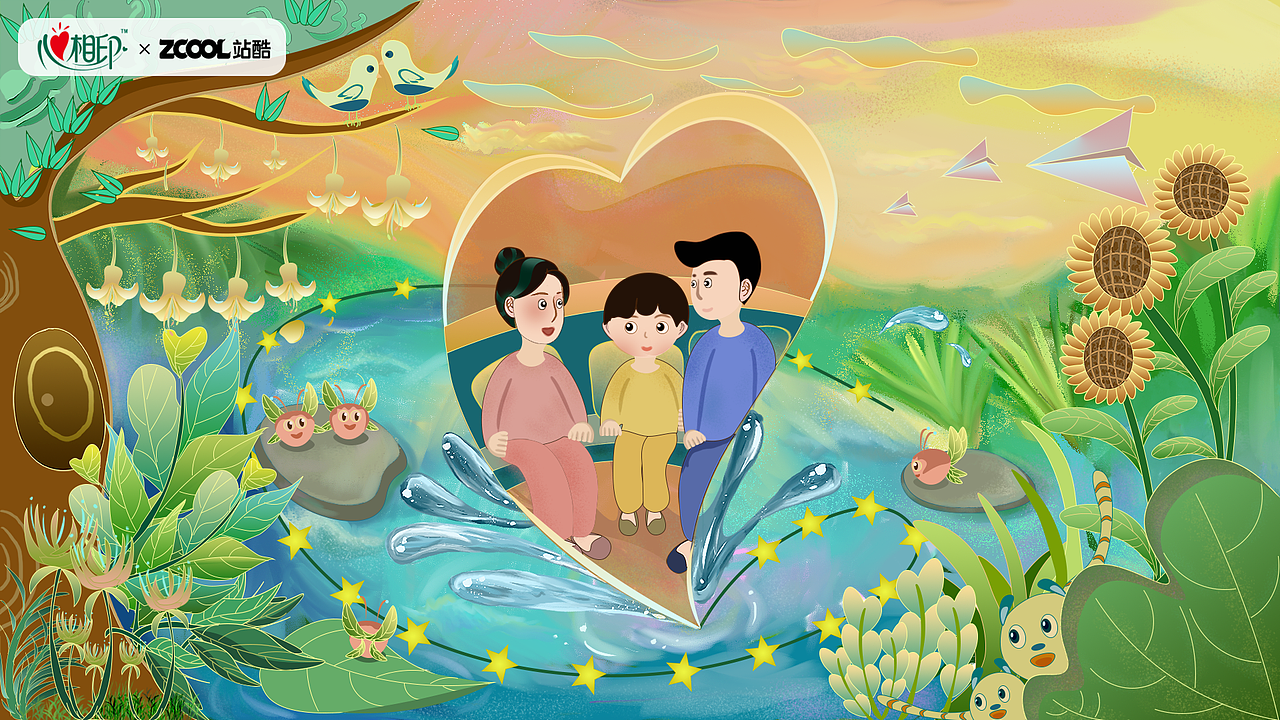 馨（图ZMzM1NzQ0OTg0） - 商业插画 - 站酷设计师盏脂ZZ原创素材 - 站酷ZCOOL