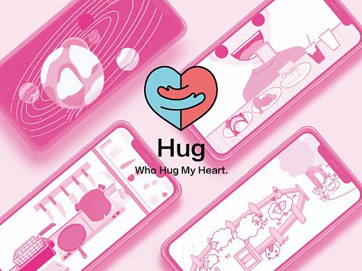 《Hug》治愈系游戏app设计
