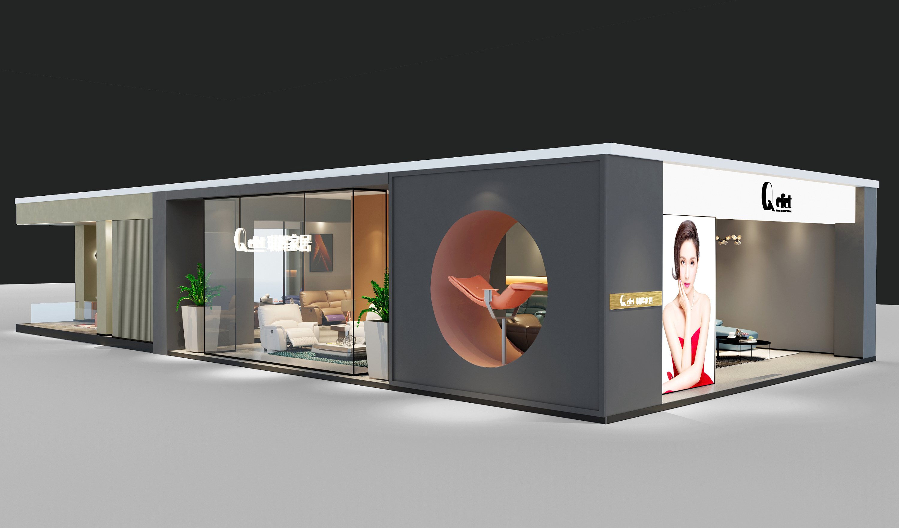 家具展厅|空间|展陈设计|共生美学设计 - 原创作品 - 站酷 (zcool)