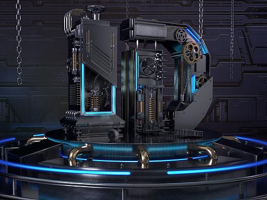 #白无常C4D#作业打卡2