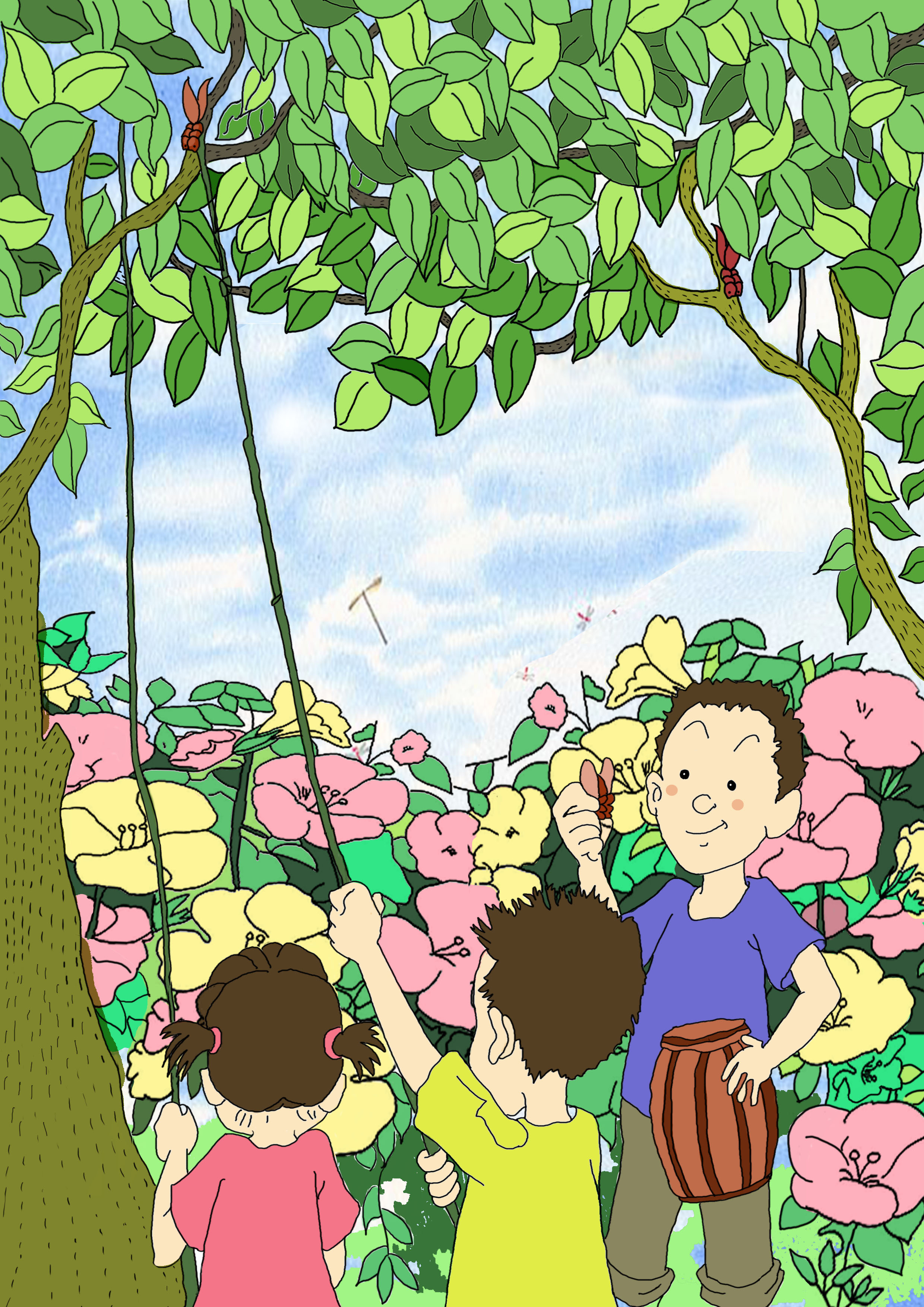 天真烂漫的儿童画