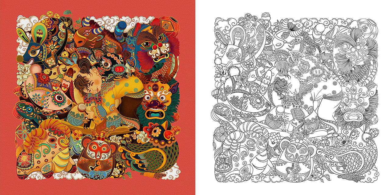 2021年终总结（图ZMjgzMTYyMTI0） - 商业插画 - 站酷设计师卓煜原创素材 - 站酷ZCOOL