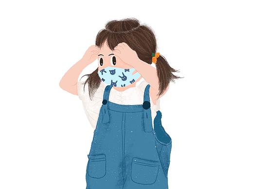 穿背帶褲的小可愛(ài)（個(gè)人主頁(yè)-ZNTQ5OTUwNzI=） - 兒童插畫 - 站酷設(shè)計(jì)師AJ櫟希原創(chuàng)素材 - 站酷ZCOOL