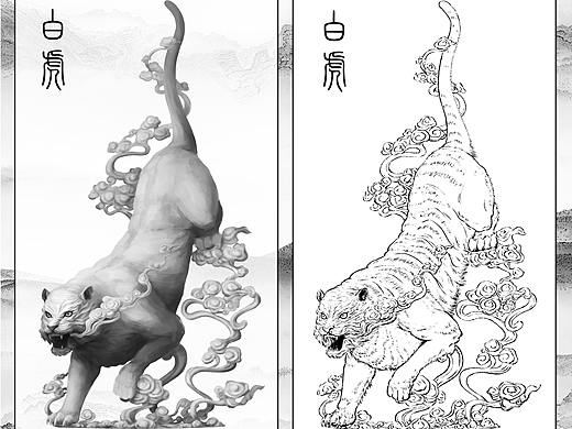 中国传统文化四象——《白虎》