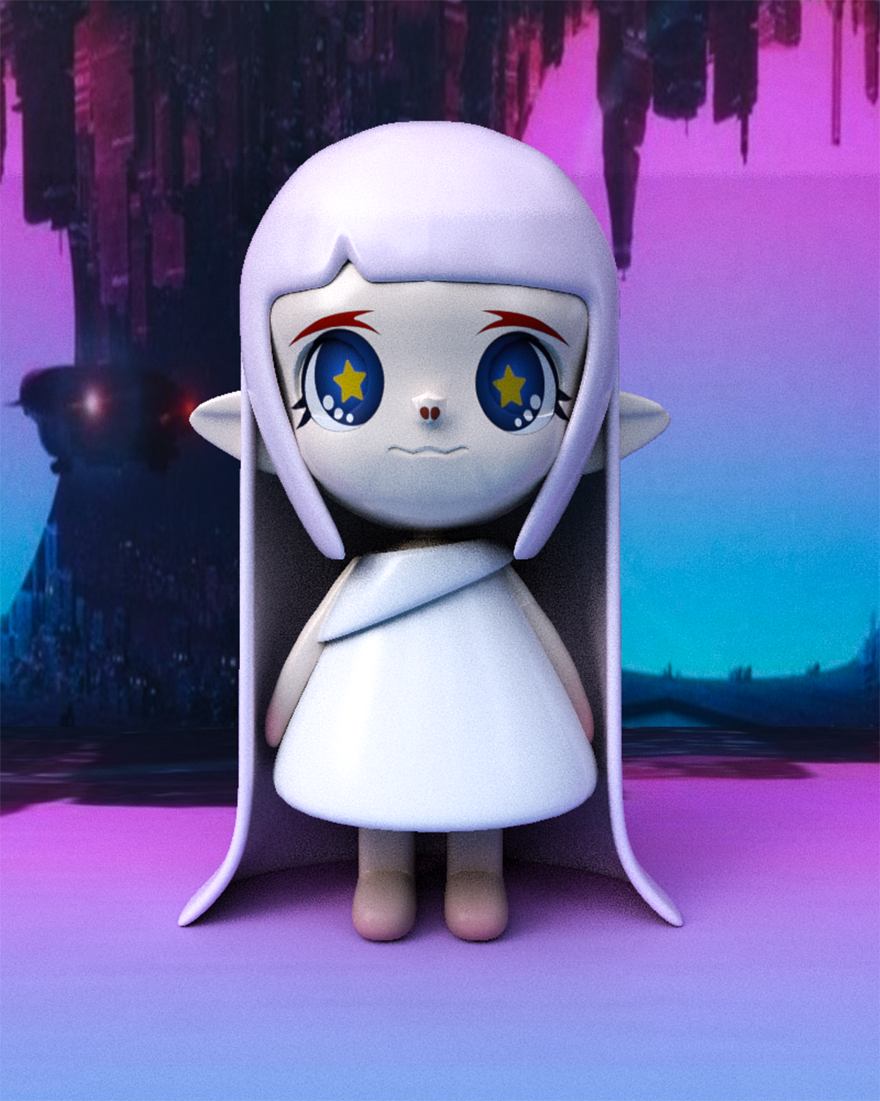 泡泡玛特人物建模