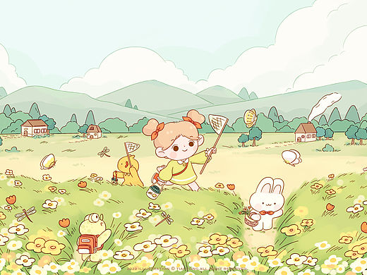 委托IP設(shè)計：泡芙娜娜（個人主頁-ZNjIzNTkzOTY=） - 商業(yè)插畫 - 站酷設(shè)計師甜筒懵懵噠原創(chuàng)素材 - 站酷ZCOOL