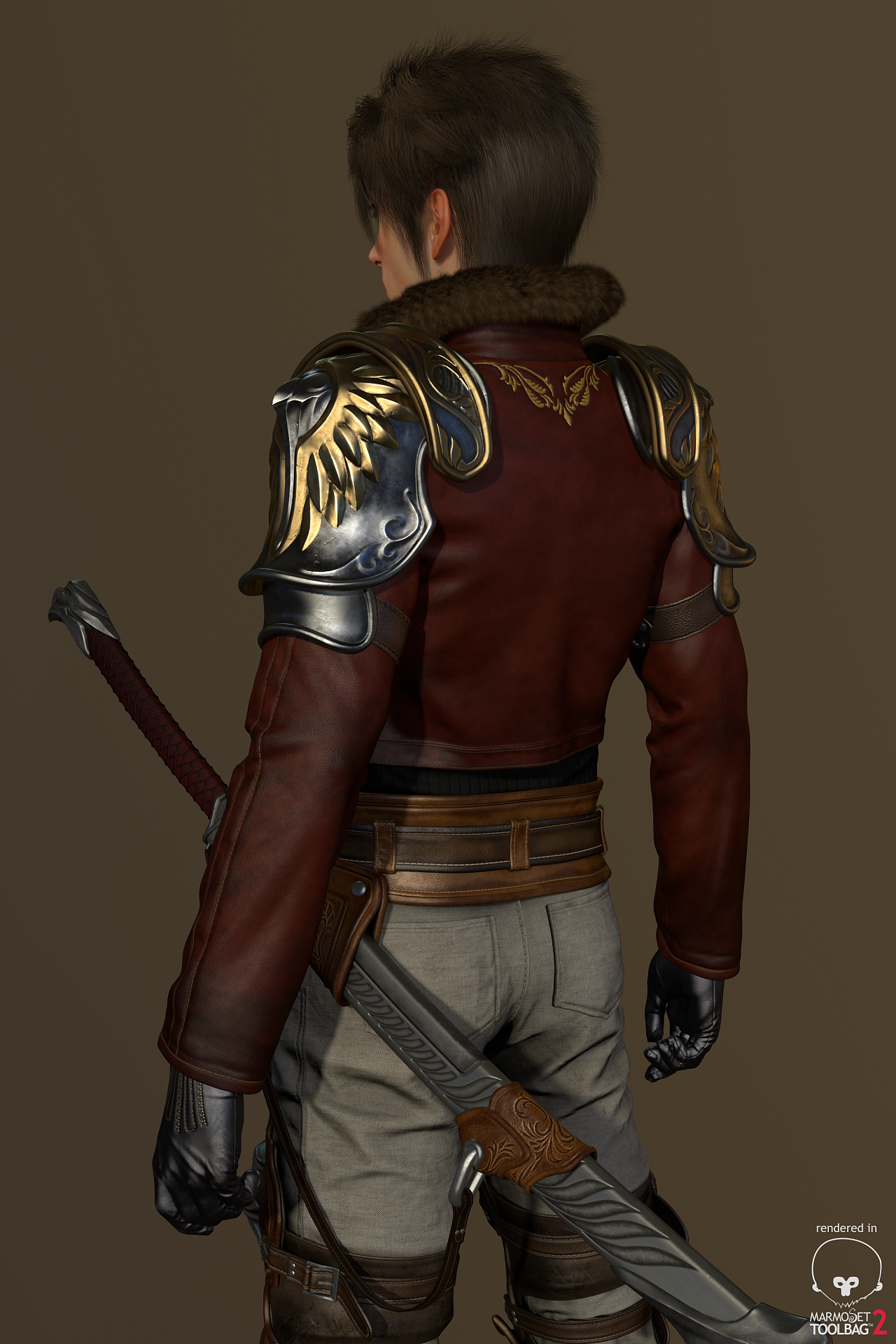 次时代角色|三维|人物/生物|lijianan123 - 原创作品 - 站酷 (zcool)